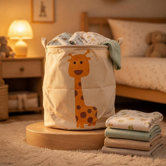 KidMat Wäschebox Gisela Giraffe