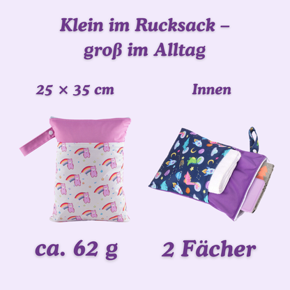 DryBag™ Maße 25 × 35 cm, 2 Fächer