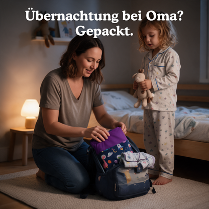Übernachtung bei Oma? Gepackt – DryBag™