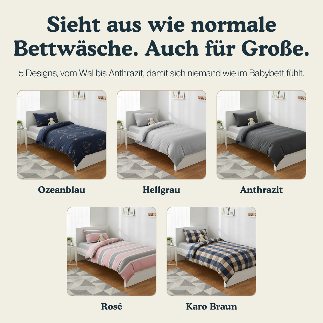 Decken- & Kissenschutz – wasserdichter Bezug