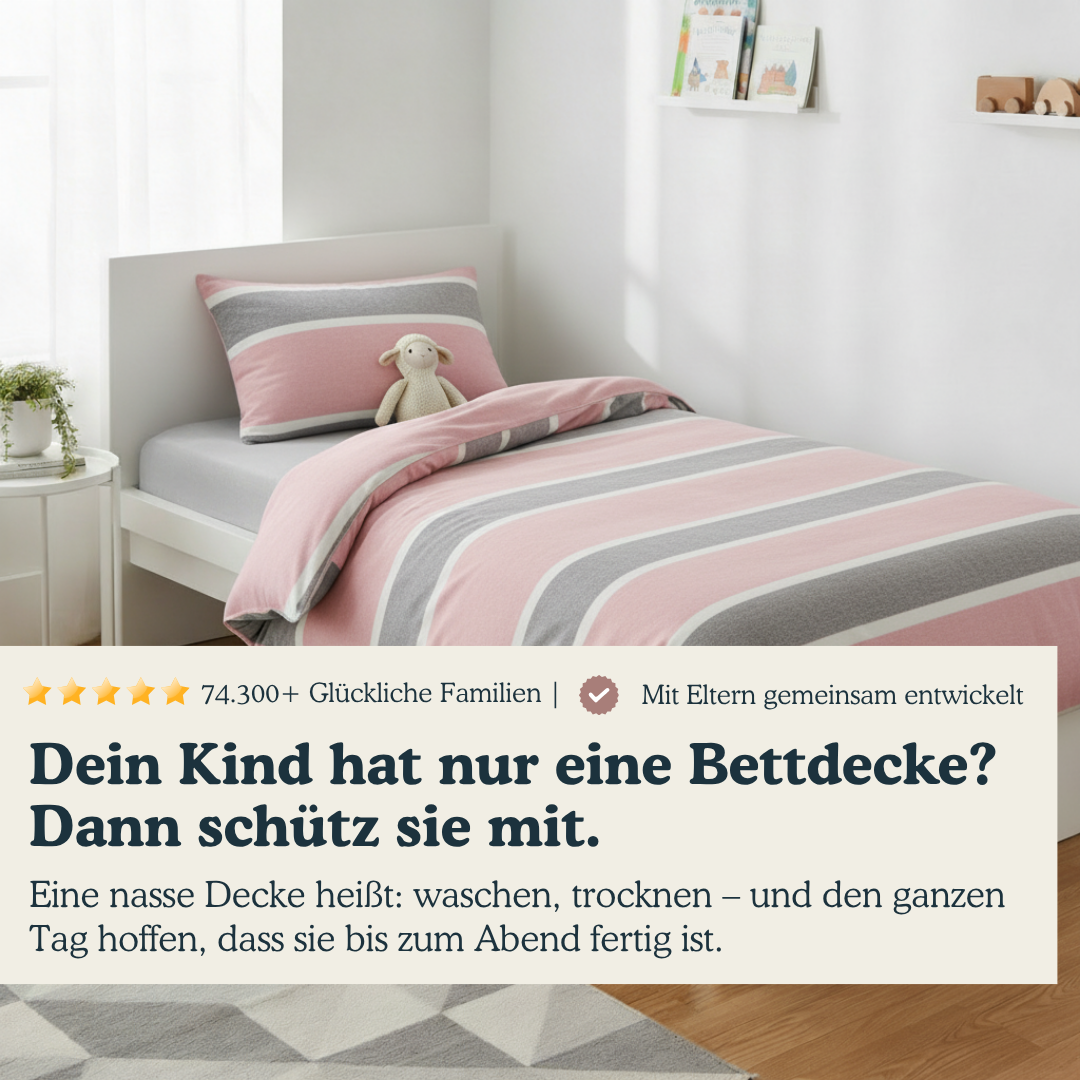 Decken- & Kissenschutz – wasserdichter Bezug