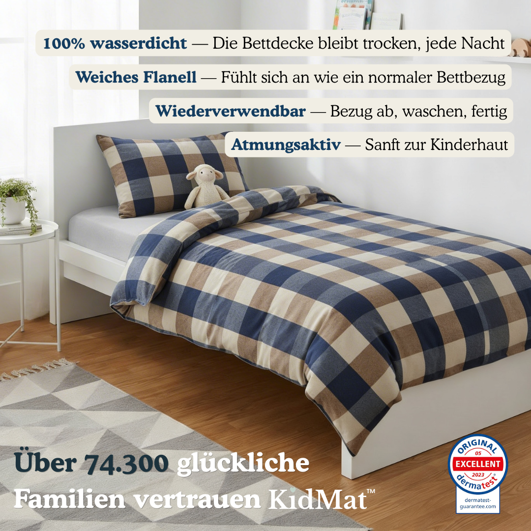 Decken- & Kissenschutz – wasserdichter Bezug