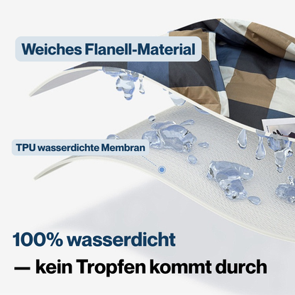 Premium Decken & Kissenschutz -  100% Wasserdicht