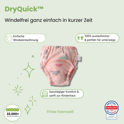 DryQuick™ - Auslaufsichere Windelshorts für unterwegs