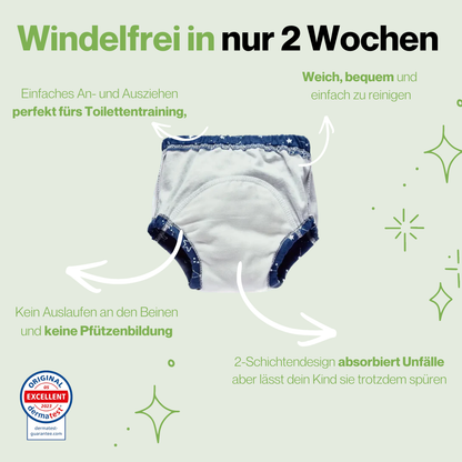 DryQuick™ - Auslaufsichere Windelshorts für unterwegs