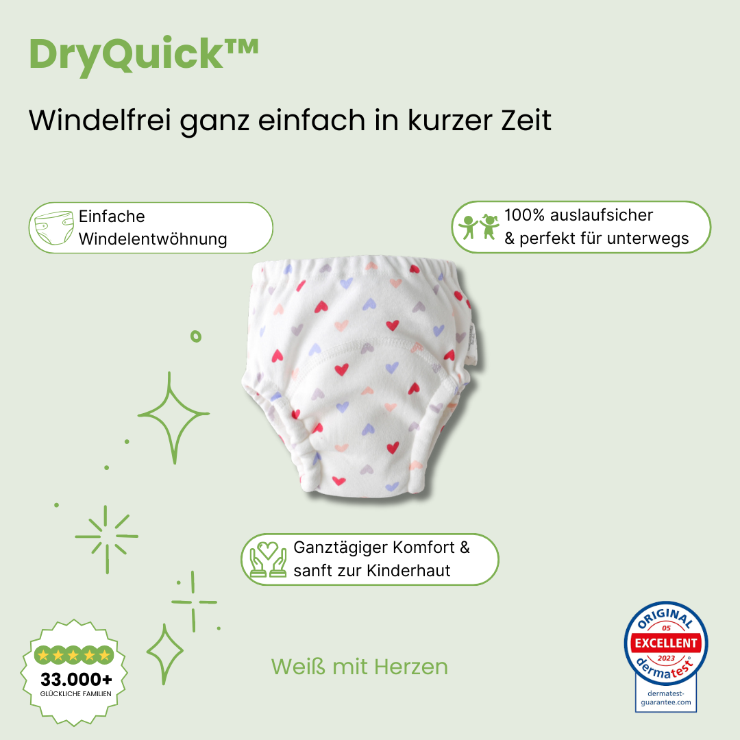 DryQuick™ - Auslaufsichere Windelshorts für unterwegs