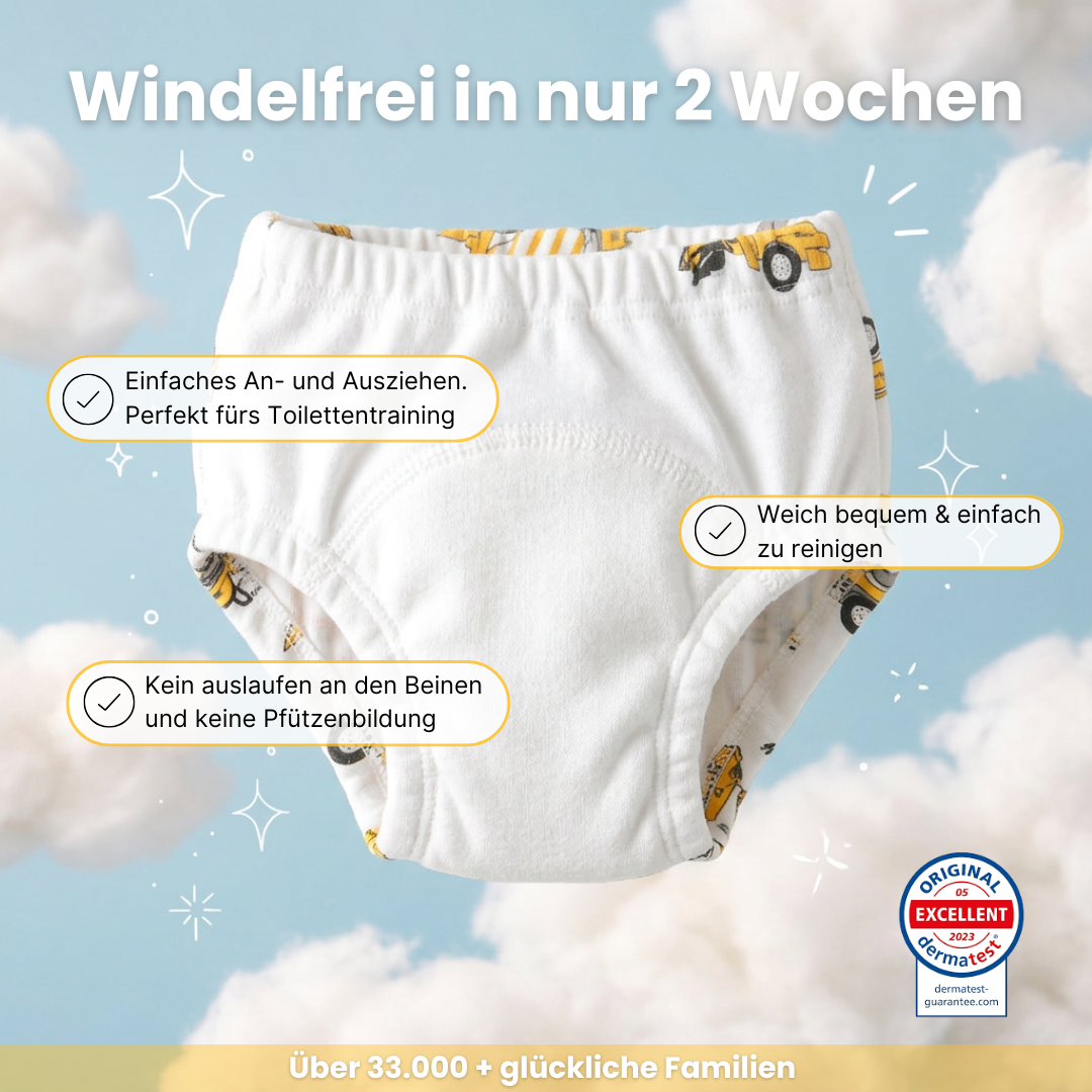 DryQuick™ - Auslaufsichere Windelshorts für unterwegs